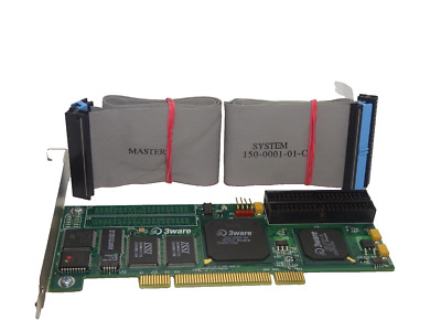 3WARE ESCALADE 700-0127-01B 2x IDE RAID KONTROLLER PCI  MIT KABEL #GK11369