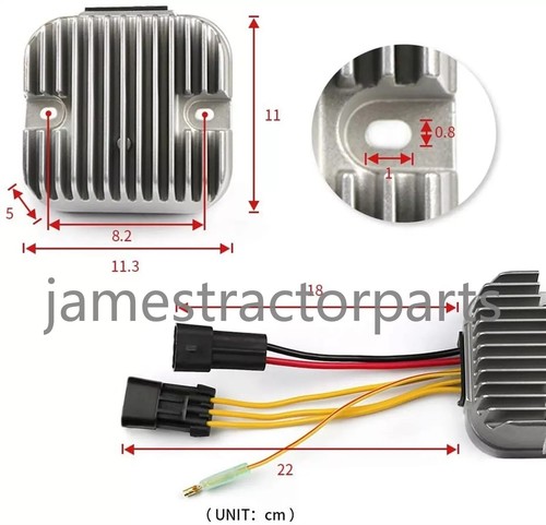 4012748 Regulator Rectifier Replace For Polaris Ranger Crew 500 4X4 2011-2013 - Picture 5 of 6