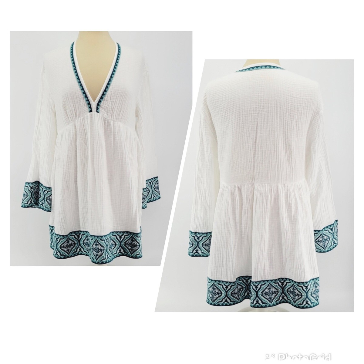 ZARA Embroidered Dress S | eBay