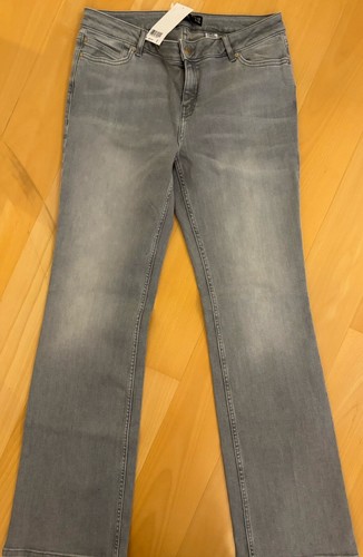 BNWT Own Jeans By NEXT Size 14 32w 30l Grey Bootleg - Picture 7 of 11