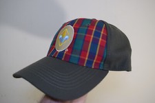 Webelos Boy Cub Scout Fitted M/L Uniform Hat Plaid Green Flex-Fit BSA G392
