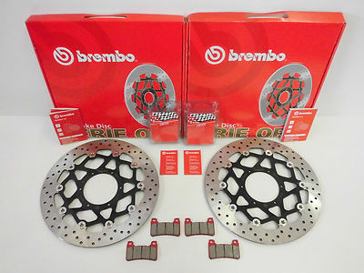 Brembo Bremsscheiben vorne + Bremsbeläge Honda CBR 1000 RR Fireblade SC57 06-07