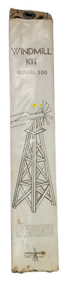 Vintage Wooden Windmill Kit 18'' Model 300 Caroway Industries Texas SEALED
