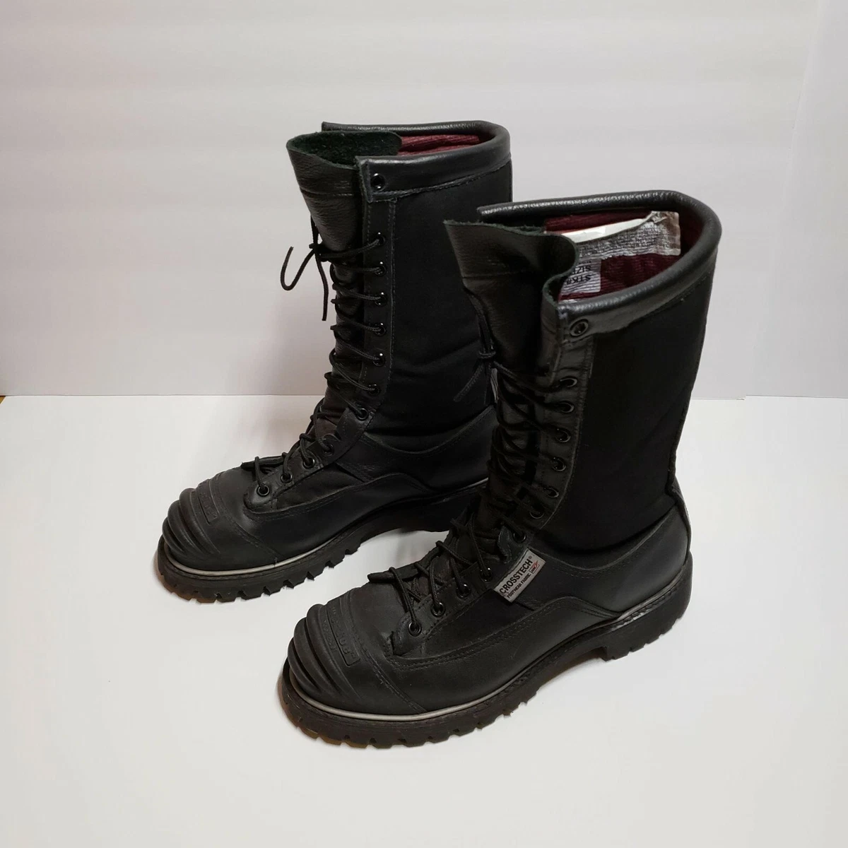 Honeywell Pro Series MODEL 3006 Vibram Firefighting EMS Work Boots