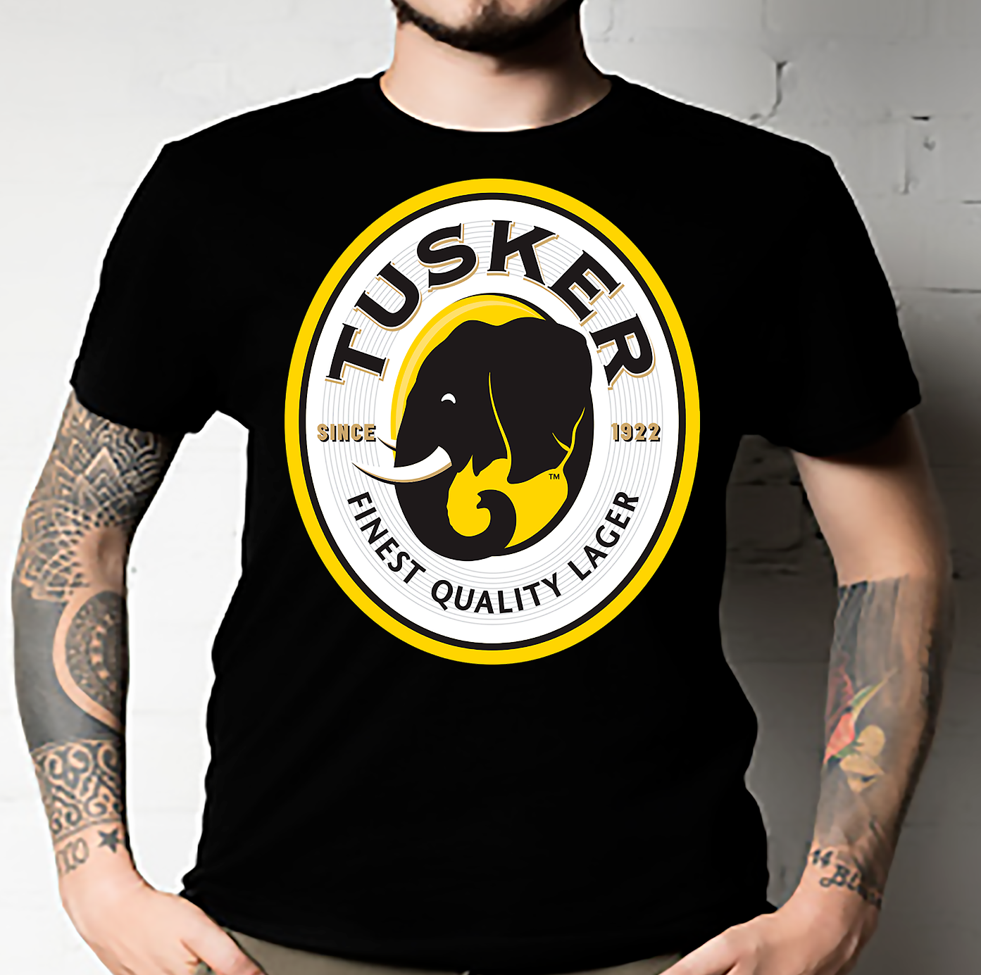 Tusker Beer Essential T-Shirt Unisex All Size