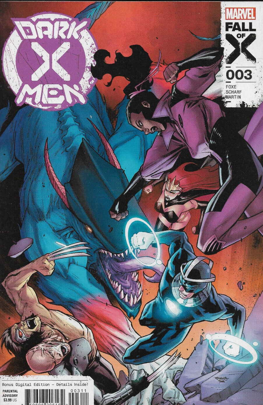DARK X-MEN (2023) #3 - New Bagged (S)