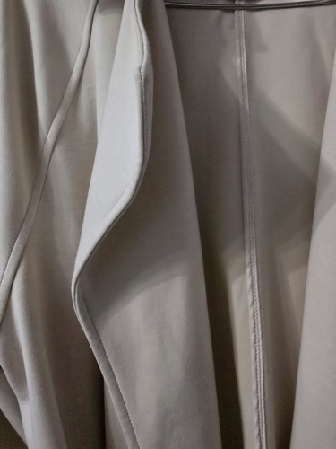 Stradivarius Ladies Oversize Light Beige Belted Pockets Long Trench Coat sz16-18 - Picture 7 of 14