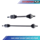 Pair Front CV Axle Shaft Joint Set For VW Jetta Rabbit Golf Passat Left & Right