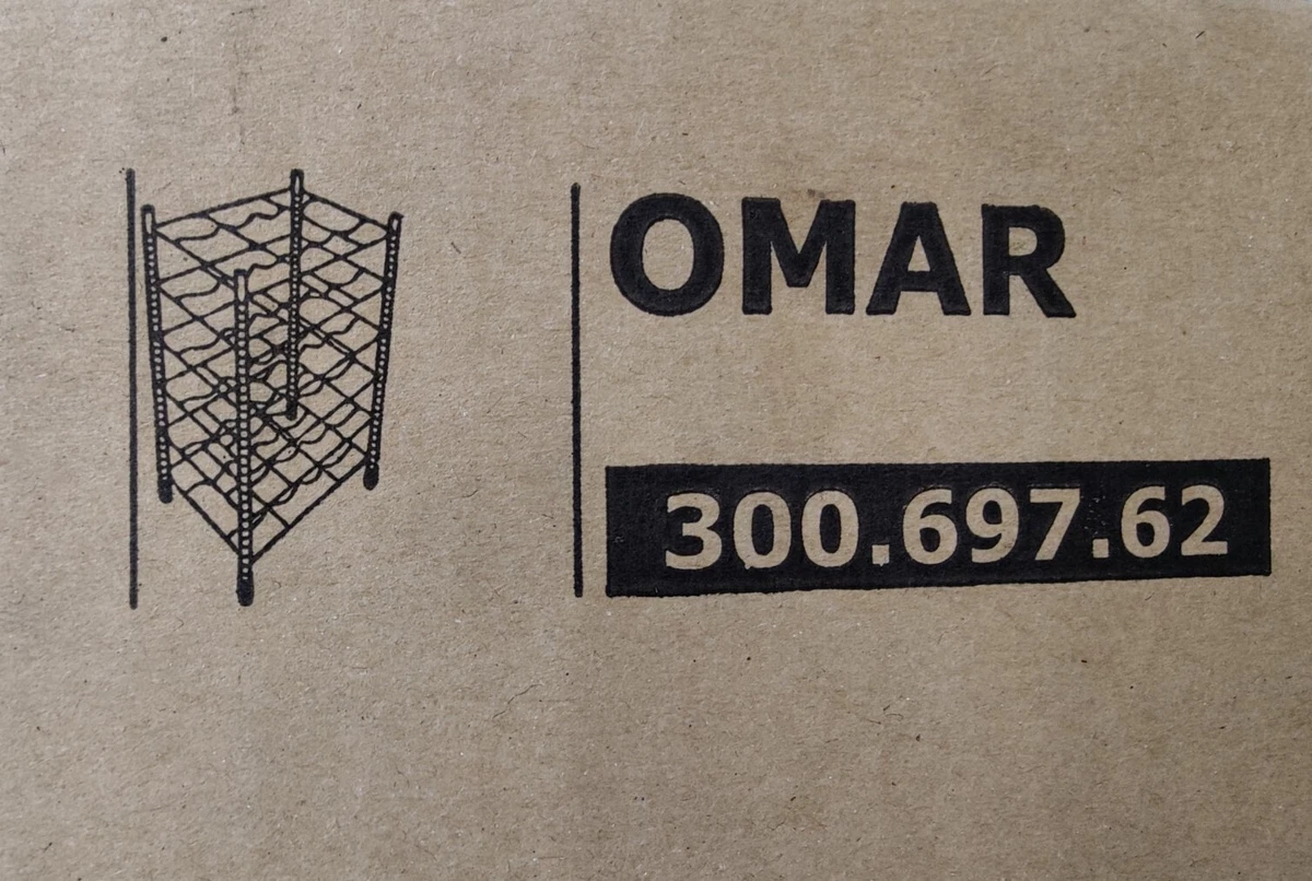 Omar bottle shelving unit hot sale