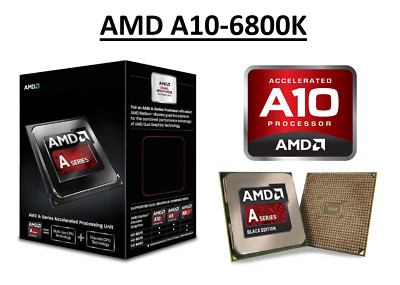 AMD A10-6800K Quad Core Prozessor 4,1-4,4GHz, Sockel FM2, 100W CPU