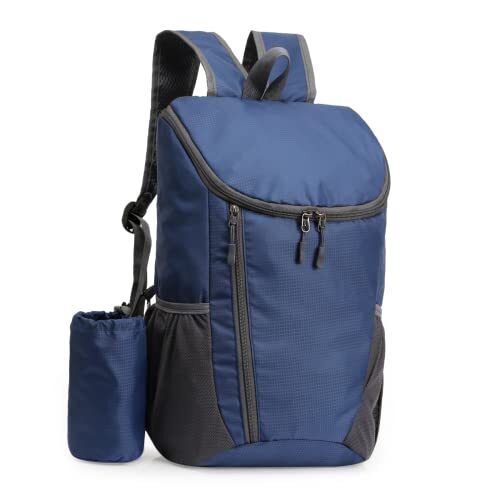 DOVO Lightweight Waterproof Hiking Backpack in Blue - Durable & Wear-Resistant-image