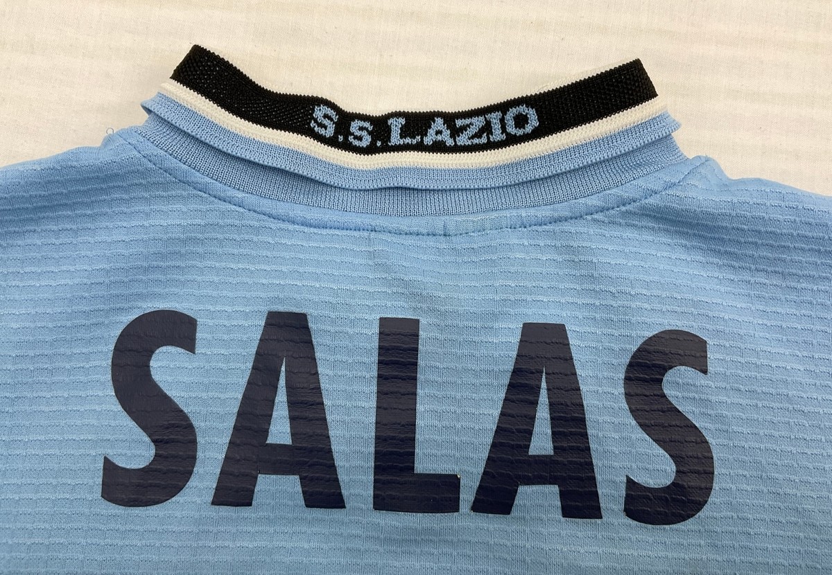 Lazio 1998 1999 Home Football Shirt SALAS 9 Puma Vintage Jersey
