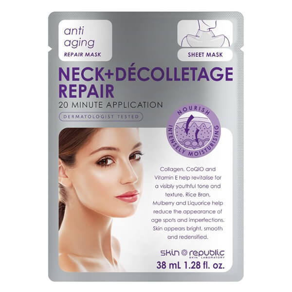 Skin Republic Anti Aging Neckdcolletage Repair Mask 38ml For Sale Online EBay