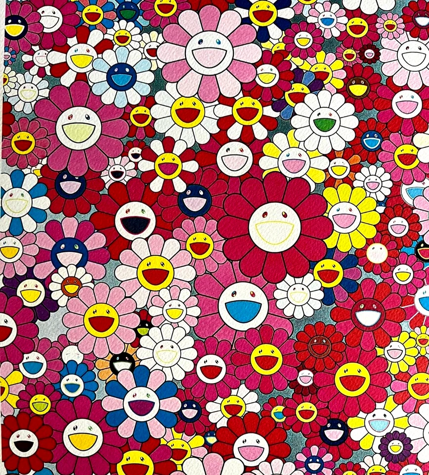 Litografía Takashi Murakami Museo de Arte Mori Certificado de Autenticidad (Original Numerado Limitado) Foto 3 de 4