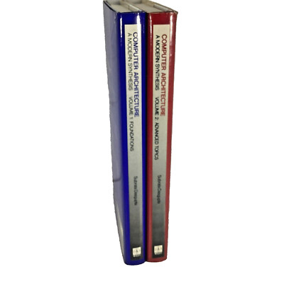 Computer Architecture A Modern Synthesis Vols 1 & 2 Dasgupta HC DJ Like New