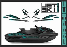 SEADOO RXP RXP-X 300 reef blue graphics kit decals stickers set vinyl wrap