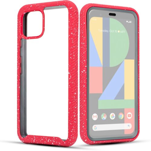 Estuche de poliuretano termoplástico resistente resistente híbrido resistente para Google Pixel 4 + pantalla incorporada - Imagen 12 de 16