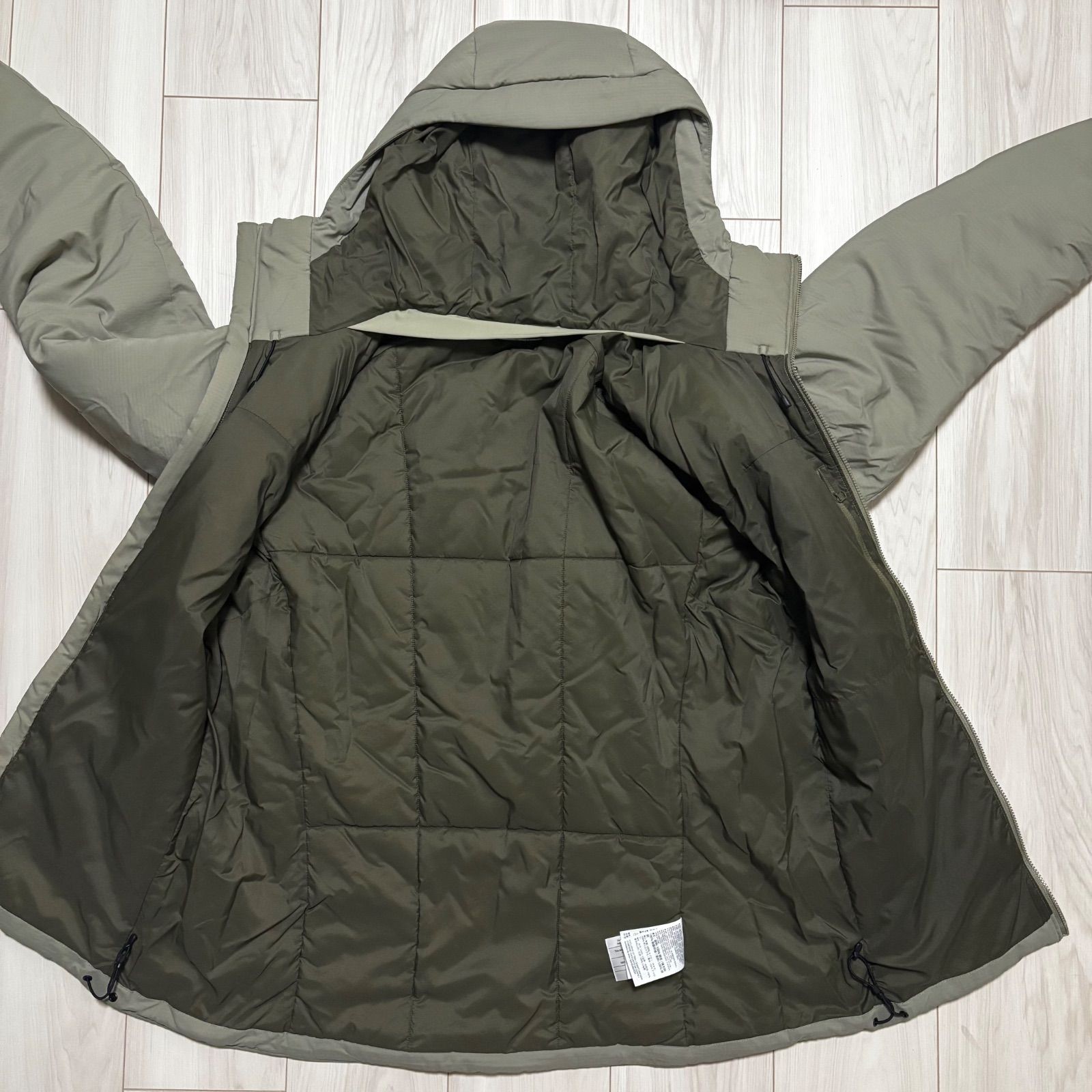 Arc'teryx Atom AR Hoody Men's S Khaki Distortion Coreloft image 8