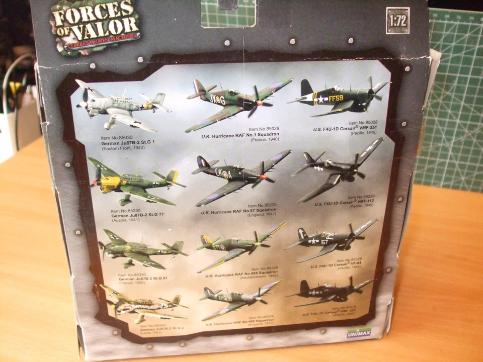 UNIMAX FORCES OF VALOR-JU-87 STUKA (1/72 SCALE) - Image 3 of 4