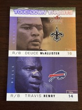 2003 Fleer Genuine McAllister/ Henry Touchdown Threats #7