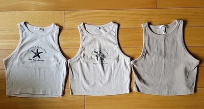 3 Tops Pull &bear Und Divided H&M Gr. M