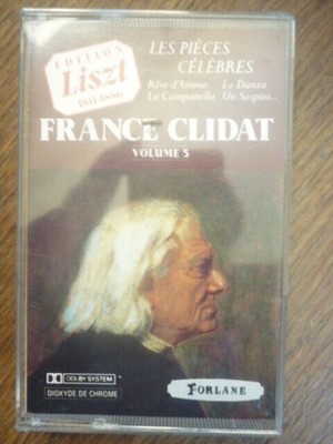 Liszt-France Clidat Band 5: Rêve D'Amour Die Danza/Kassette Forlane Umk 3145