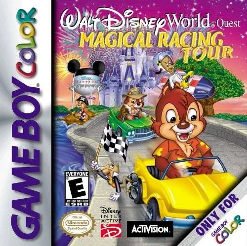 Walt Disney Magical Racing Tour - Game Boy Color Sp