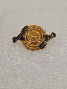 Daughters of the American Revolution Missouri State Pin JE CALDWEL Gold Filled