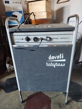 Amplificatore Davoli Mod. Baby Bass, A Valvole Perfettamente Funzionante 
