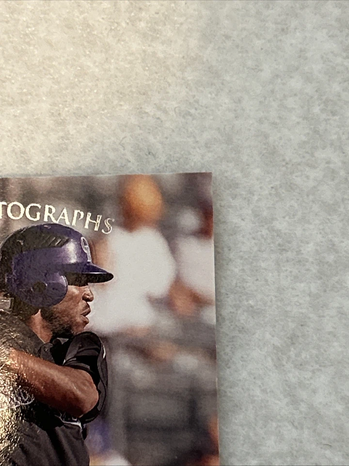 Tarjeta de novato UD Ballpark Collection Dexter Fowler 2009 automática radiocontrol Foto 4 de 4