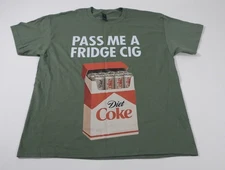 Diet Coke Humor Novelty Graphic T-Shirt Size L