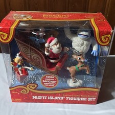 Rudolph the Red-Nosed Reindeer Boxed Misfit Island Figurine Set Christmas