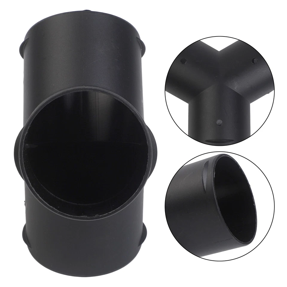 60mm Vent Duct Y Branch Pipe Connector For Air Diesel Heater Replacement Part - Image 4 of 4