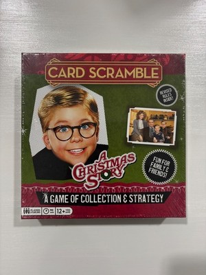 A Christmas Story Board Game Card Scramble Classic Holiday Family New Sealed