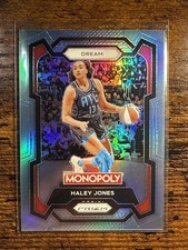 2024 Panini Prizm Monopoly WNBA - Haley Jones #43 Light Blue Prizm /199