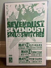 MXP-83.3 Sevendust Spokane Convention Center & Moore Theat -11x17 - Mike King