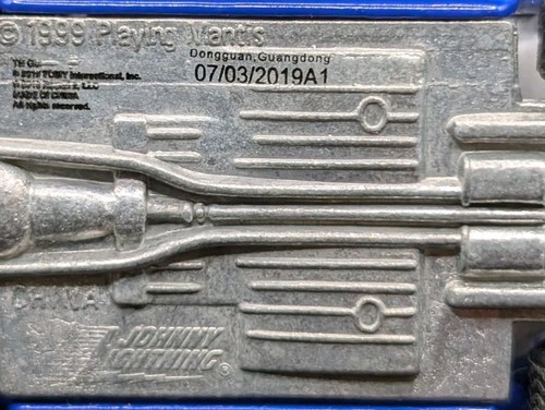๐ฅ Vintage Johnny Lightning 1999 - 1968 Chevy Camaro SS(Blue) - Sunoco - Loose - Picture 11 of 11