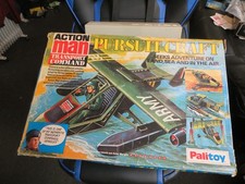 A VINTAGE 80s ACTION MAN BOXED PURSUIT CRAFT PALITOY BOXED VEHICLE 99% complete 