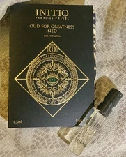 Oud For Happiness Initio Parfums Eau de Parfum 1.5ml/0.05oz Vial New on Card