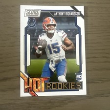 2023 Score Rookies Anthony Richardson Rookie Card NFL Panini