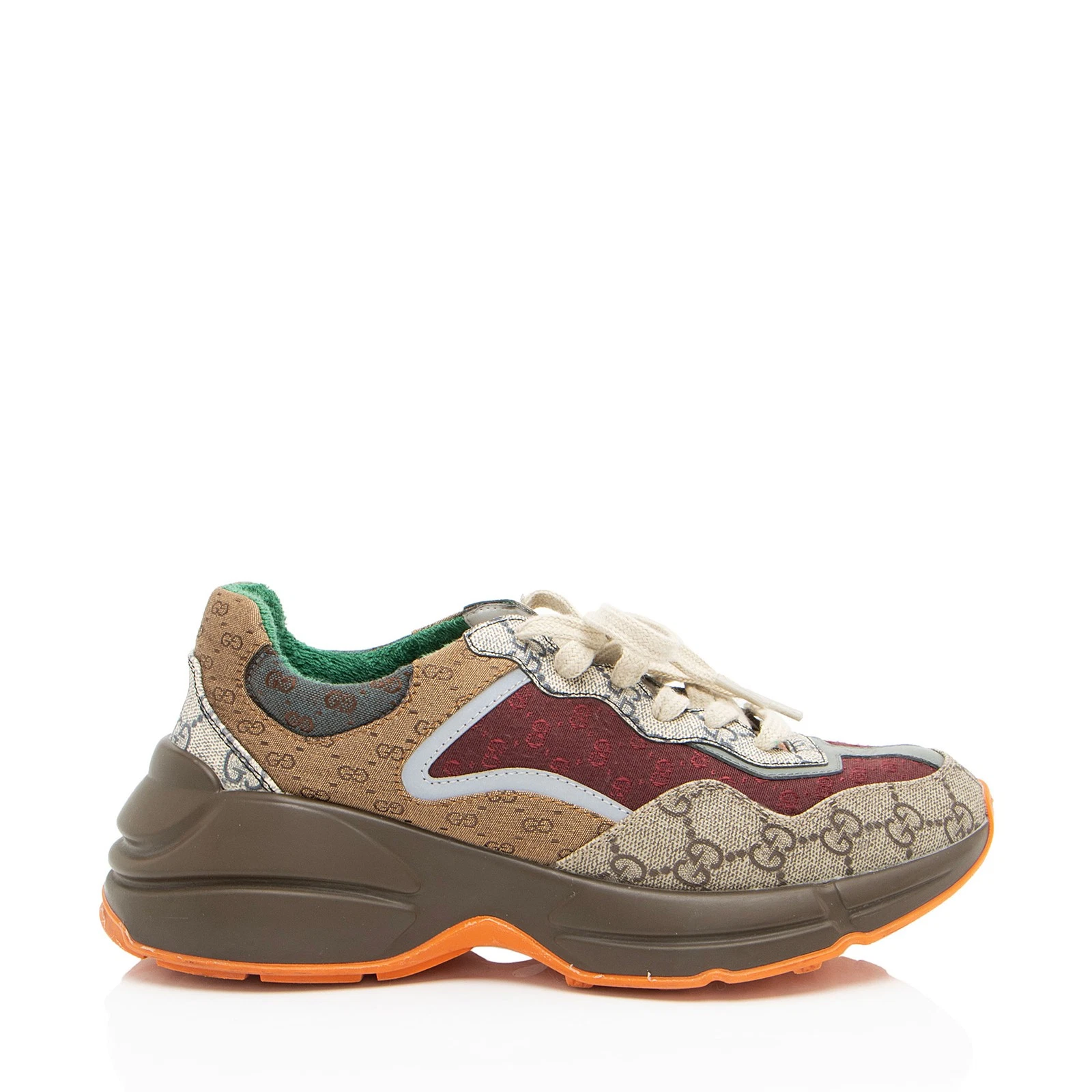 Sneakers Gucci GG Supreme Rhyton in tessuto misto taglia 9 39