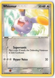 Whismur 69/100 EX Crystal Guardians Common