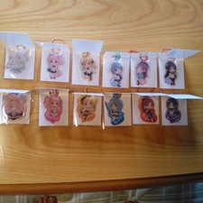 Madoka Magica Soft Keyholder Set 12pcs Anime Collectible /assistant