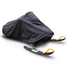 Budge SM-4 Sportsman Snowmobile Cover, Waterproof, Black, XLarge: Fits snowmobil