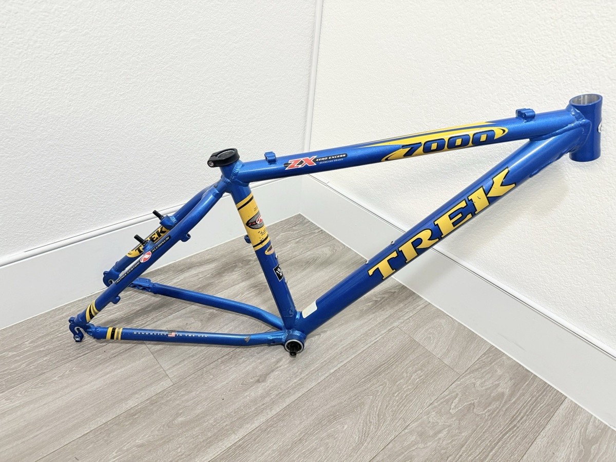 Trek 7000 ZX Mountain Bike 16.5” Bicycle Frame MADE USA | eBay