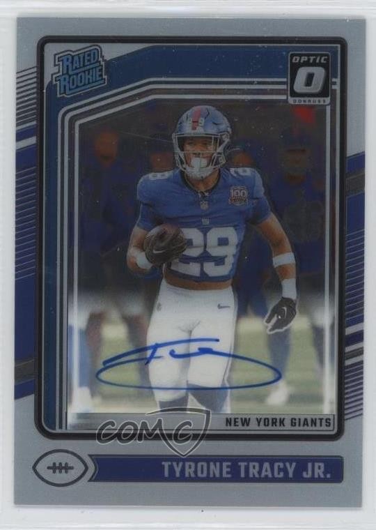 2024 Panini Donruss Optic Rated 208/325 Tyrone Tracy Jr #259 Rookie Auto RC 0z6b