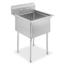 Commercial Stainless Steel Kitchen Utility Sink - 30" wide