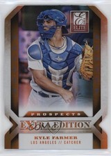 2013 Panini Elite Extra Edition Status Orange Die-Cut 10/10 Kyle Farmer #169 2oe