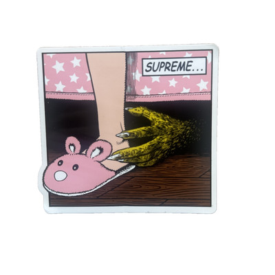Supreme Sticker Aufkleber Sean Cliver Slipper Bed Neu New Original