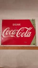 Coca-cola coca cola porcelain sign advertising pop soda drink beverage vintage
